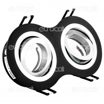 Kanlux SEIDY CT-DTO250-B Portafaretto Orientabile da Incasso per 2