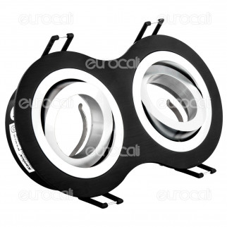 Kanlux SEIDY CT-DTO250-B Portafaretto Orientabile da Incasso per 2