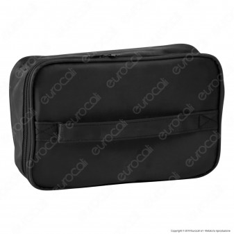 Atomic Kit Narghilè da Viaggio Colore Blu con 2 Hose e Custodia -