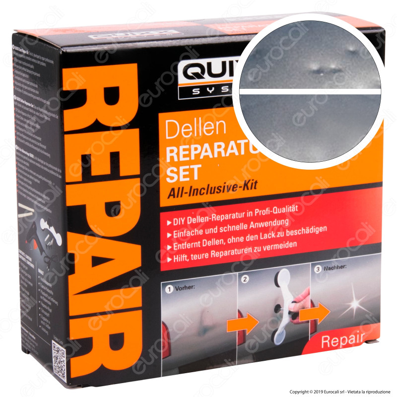 Quixx System Dent Repair Kit Riparazione Ammaccature Carrozzeria Auto
