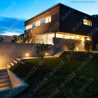 Velamp Portalampada Segnapasso per Lampadine LED E27 da Incasso