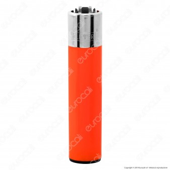 Clipper Large Fantasia Solid Fluo Mix - Box da 48 Accendini