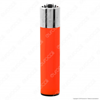 Clipper Large Fantasia Solid Fluo Mix - Box da 48 Accendini