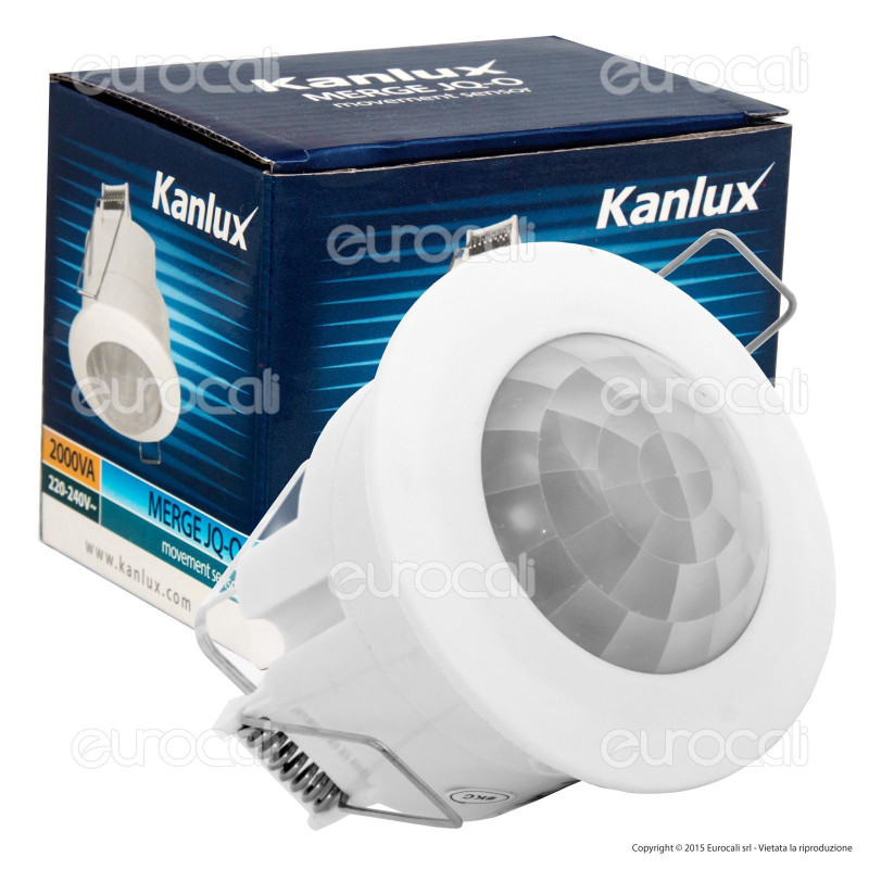 Kanlux MERGE JQ-O Sensore di Movimento a Infrarossi per Lampadine