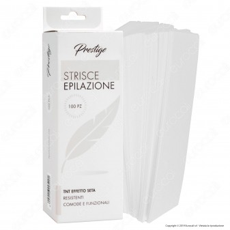 Depilia Prestige 100 Strisce Depilatorie in TNT Effetto Seta -