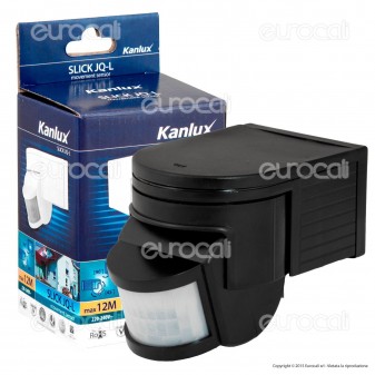 Kanlux SLICK JQ-L-B Sensore di Movimento a Infrarossi per Lampadine
