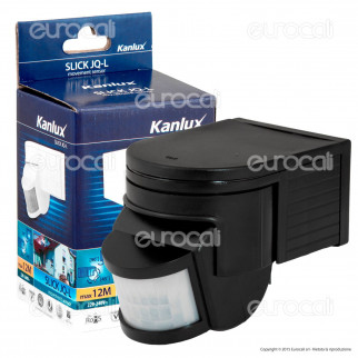 Kanlux SLICK JQ-L-B Sensore di Movimento a Infrarossi per Lampadine