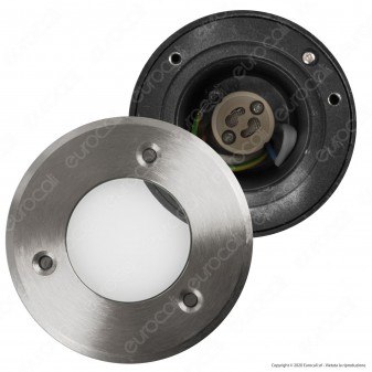 Life Segnapasso Carrabile da Interramento IP67 con Portalampada GU10