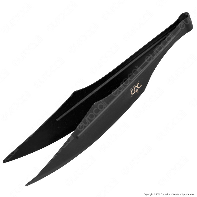 DUD Shisha Tong Black Eagle Pinza in Alluminio da 27cm Colore Nero