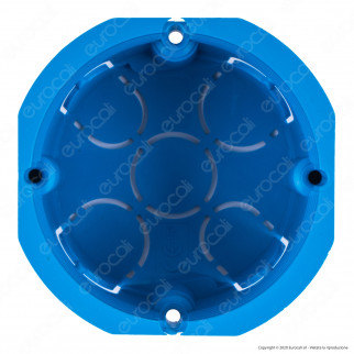 FAI Scatola di Derivazione Rotonda Ø60mm Montaggio a Incasso IP40 -