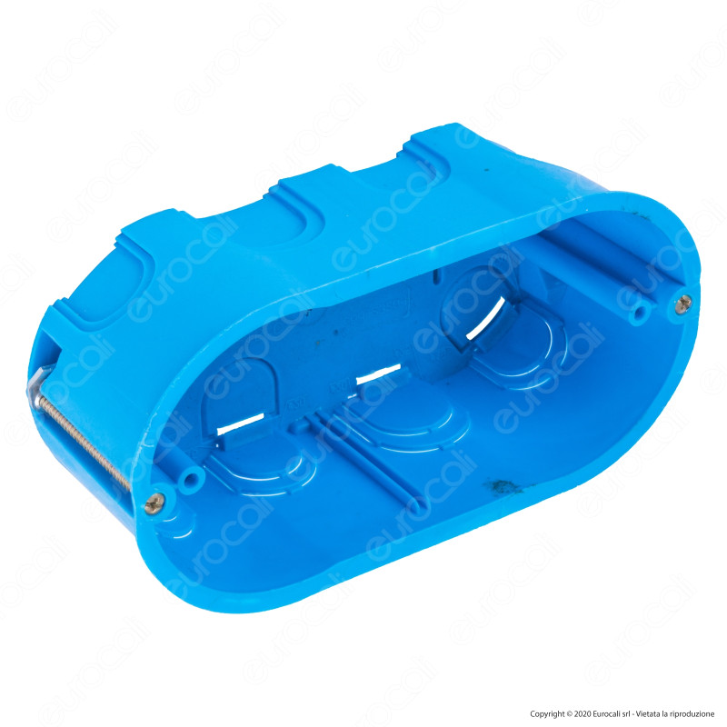 FAI Scatola da Incasso per Serie Civile 504 a 4 Posti per Cartongesso