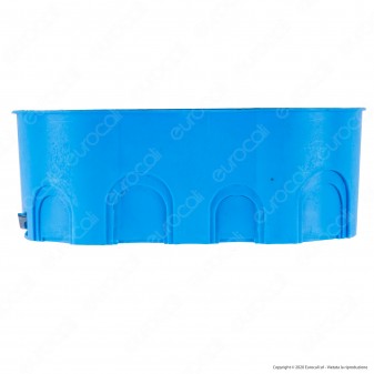 FAI Scatola da Incasso per Serie Civile 504 a 4 Posti per Cartongesso