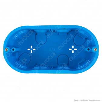 FAI Scatola da Incasso per Serie Civile 504 a 4 Posti per Cartongesso