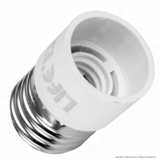 Life Adattatore per Lampadine da E27 a E14 - mod. 39.PA2714