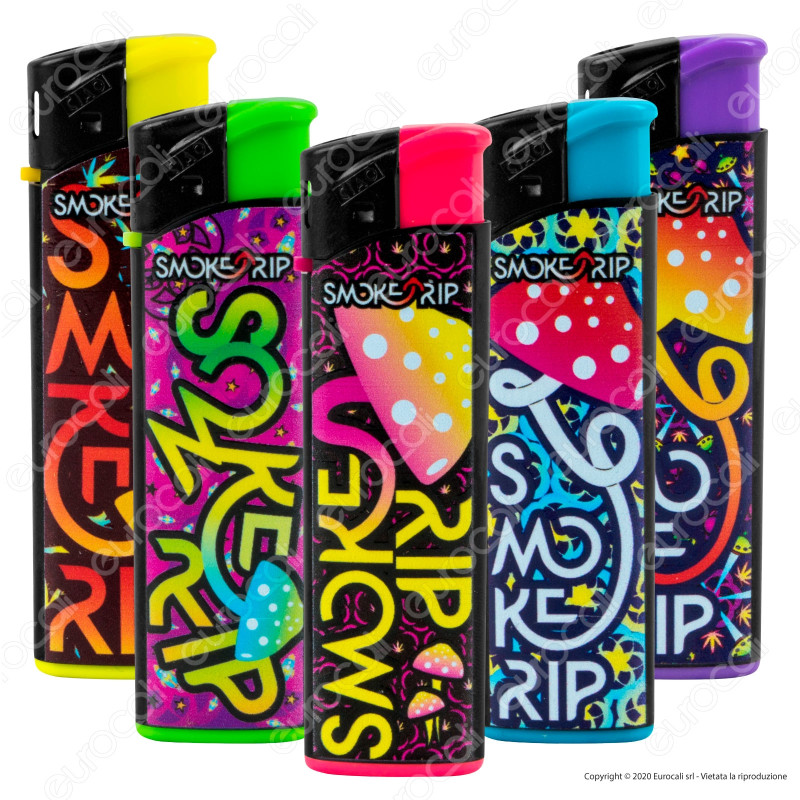 SmokeTrip Accendini Elettronici Ricaricabili Fantasia SmokeTrip