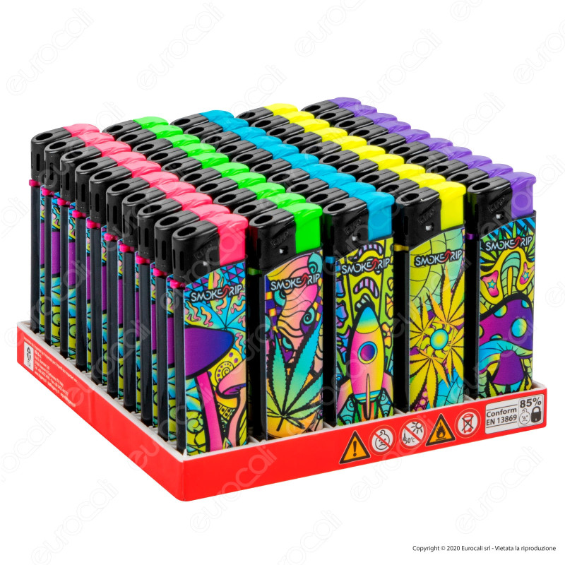 SmokeTrip Accendini Elettronici Ricaricabili Fantasia Magic Trip -