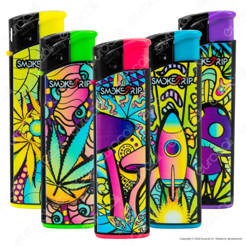 SmokeTrip Accendini Elettronici Ricaricabili Fantasia Magic Trip - 5