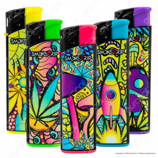 SmokeTrip Accendini Elettronici Ricaricabili Fantasia Magic Trip - 5