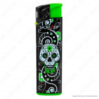 SmokeTrip Accendini Elettronici Ricaricabili Fantasia Mexican Skulls