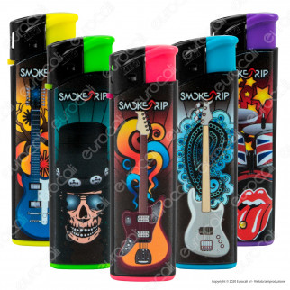 SmokeTrip Accendini Elettronici Ricaricabili Fantasia Rockstars - 5