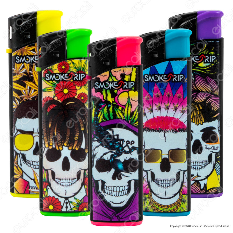 SmokeTrip Accendini Elettronici Ricaricabili Fantasia Trappers - 5