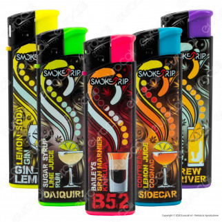 SmokeTrip Accendini Elettronici Ricaricabili Fantasia Cocktails 2 - 5