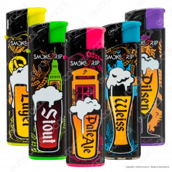 SmokeTrip Accendini Elettronici Ricaricabili Fantasia Beers - 5