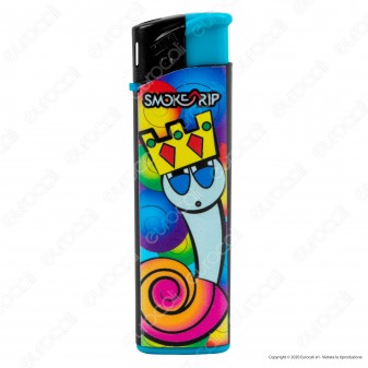 SmokeTrip Accendini Elettronici Ricaricabili Fantasia King Snail -