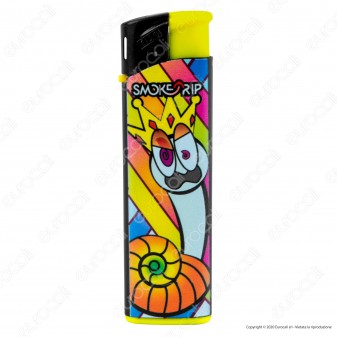 SmokeTrip Accendini Elettronici Ricaricabili Fantasia King Snail -