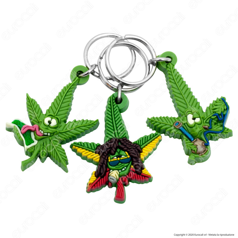 CannaBuds Portachiavi in Morbida Resina