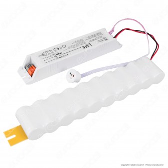 Life Kit Conversione in Emergenza per Lampade LED Max 40W con