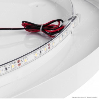 V-Tac VT-8601 Lampada LED a Specchio Rotondo da Parete 25W IP44 con