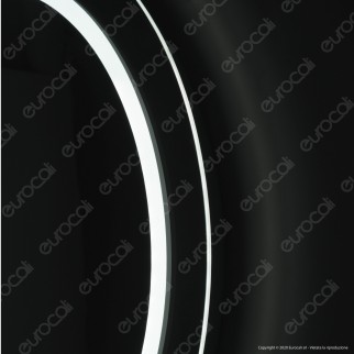 V-Tac VT-8601 Lampada LED a Specchio Rotondo da Parete 25W IP44 con