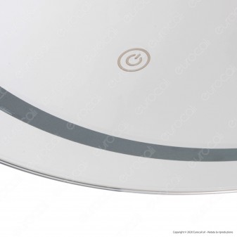 V-Tac VT-8602 Lampada LED a Specchio Rotondo da Parete 25W IP44 3in1