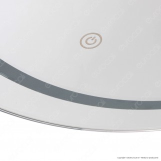 V-Tac VT-8602 Lampada LED a Specchio Rotondo da Parete 25W IP44 3in1