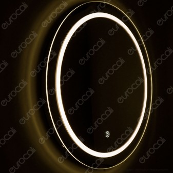 V-Tac VT-8602 Lampada LED a Specchio Rotondo da Parete 25W IP44 3in1