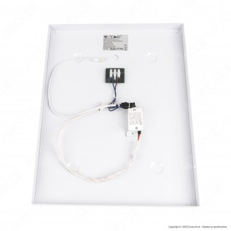 V-Tac VT-8505 Lampada LED a Specchio Rettangolare da Parete 17W IP44