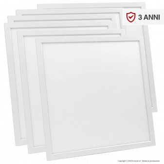 V-Tac VT-6140 6 Pannelli LED Montaggio a Incasso 60x60 40W SMD con