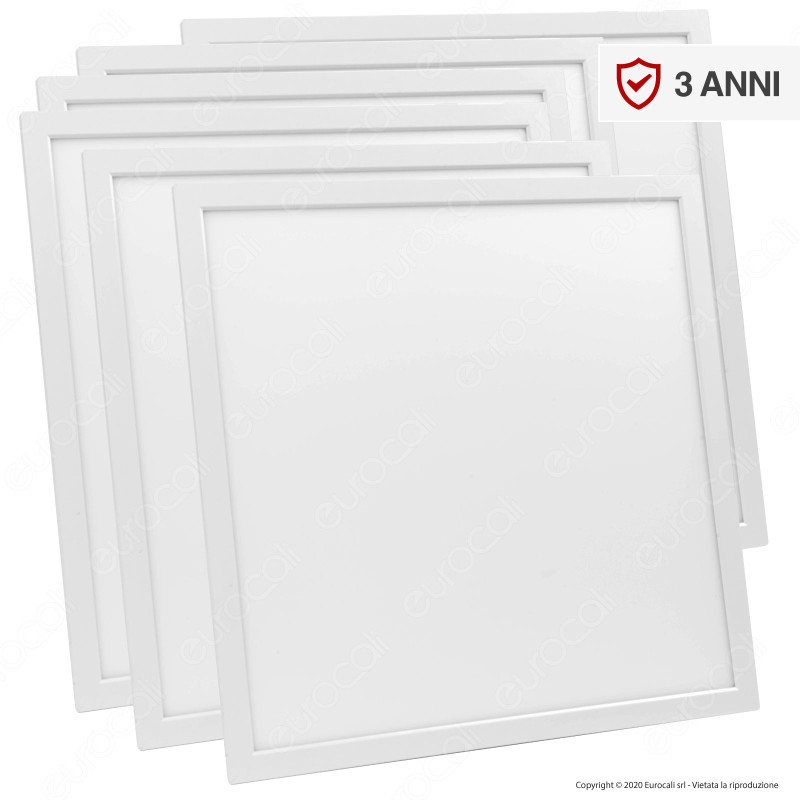 V-Tac VT-6140 6 Pannelli LED Montaggio a Incasso 60x60 40W SMD con