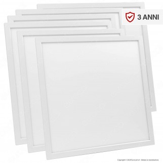 V-Tac VT-6140 6 Pannelli LED Montaggio a Incasso 60x60 40W SMD con