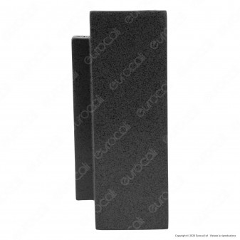 V-Tac VT-893 Applique Portalampada Doppio da Muro Concrete Wall