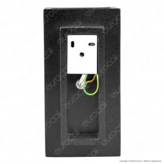 V-Tac VT-893 Applique Portalampada Doppio da Muro Concrete Wall