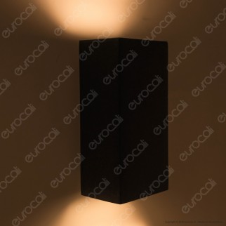 V-Tac VT-893 Applique Portalampada Doppio da Muro Concrete Wall