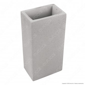 V-Tac VT-893 Applique Portalampada Doppio da Muro Concrete Wall