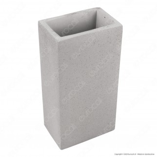 V-Tac VT-893 Applique Portalampada Doppio da Muro Concrete Wall