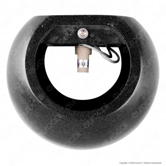 V-Tac VT-891 Applique Portalampada Rotondo da Muro Concrete Wall