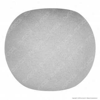 V-Tac VT-891 Applique Portalampada Rotondo da Muro Concrete Wall