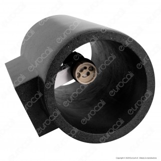 V-Tac VT-894 Applique Cilindro Portalampada Doppio da Muro Concrete