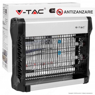 V-Tac VT-3216 Zanzariera Elettrica Insect Killer Lampada UV 16W Luce