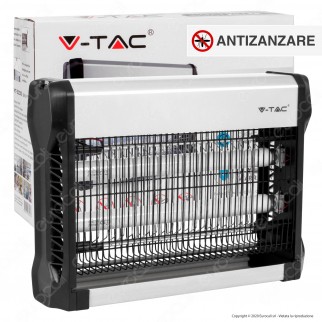 V-Tac VT-3220 Zanzariera Elettrica Insect Killer Lampada UV 20W Luce